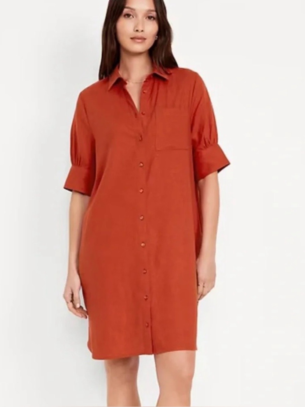 🍁Old Navy Shirt Dress with pockets!